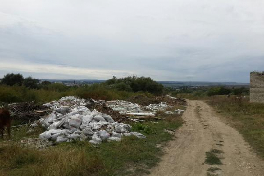 Жителей Кисловодска возмутила свалка строительного мусора на Новом озере