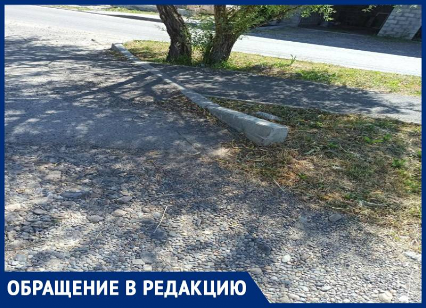 Сделанная два года назад на Ставрополье дорога по нацпроекту разваливается