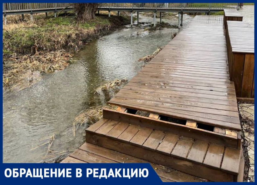 Открытый губернатором Ставрополья 3 года назад парк почти за 160 миллионов трещит по швам