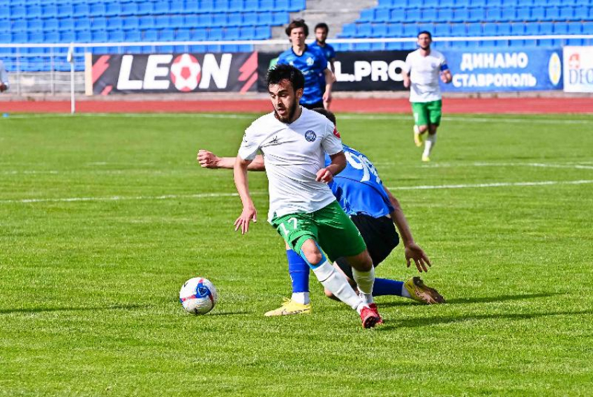 Черкесский мир: футболисты ставропольского «Динамо» потеряли очки в столице КЧР 