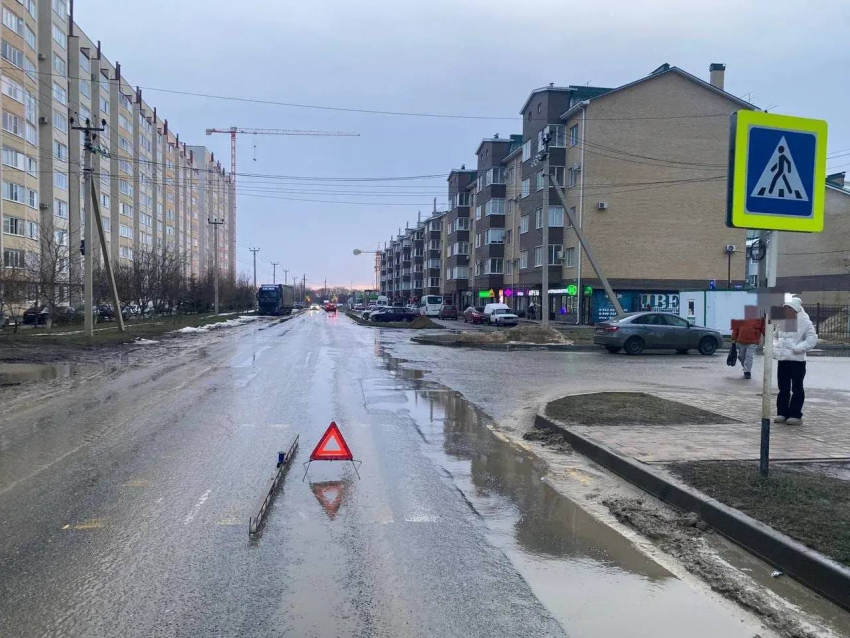Ребенок попал в больницу после ДТП на пешеходном переходе в Ставрополе