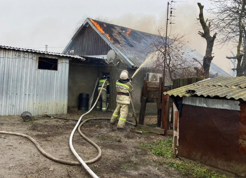В Андроповском районе пожар унес жизнь подростка