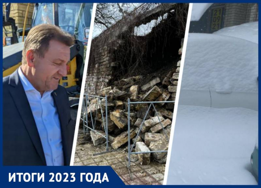 Снегопады, обрушения и скандальные реконструкции: как мэр Ставрополя справлялся с невзгодами в 2023 году