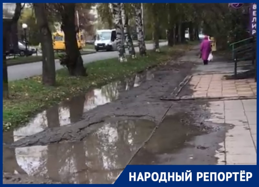 «Болотом» возле Тухачевского рынка возмущены жители Ставрополя