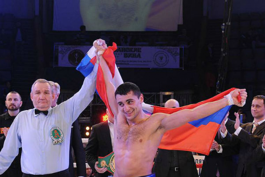 Боксер из Пятигорска Давид Аванесян получил титул чемпиона мира в США