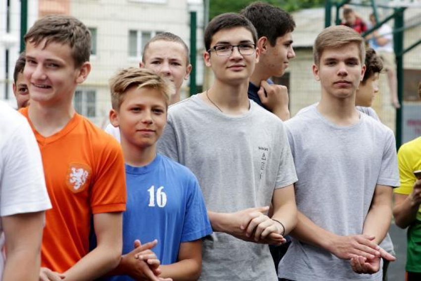 В одном из дворов Ставрополя прошла спортивная акция 