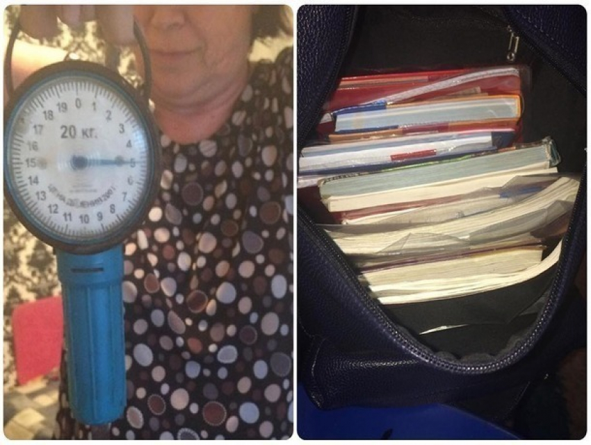 Пять килограммов учебников заставляют таскать в портфелях школьников на Ставрополье