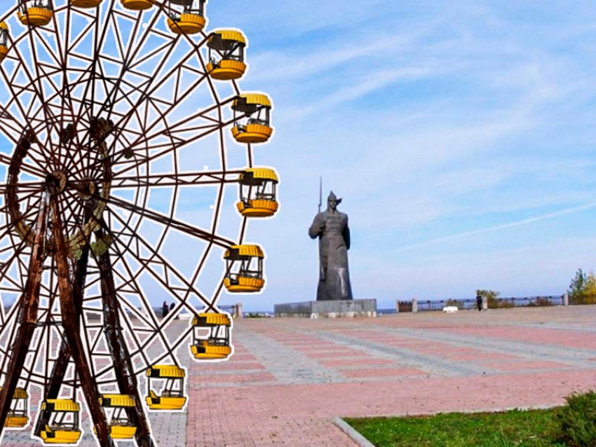 На Крепостной горе в Ставрополе могут установить колесо обозрения