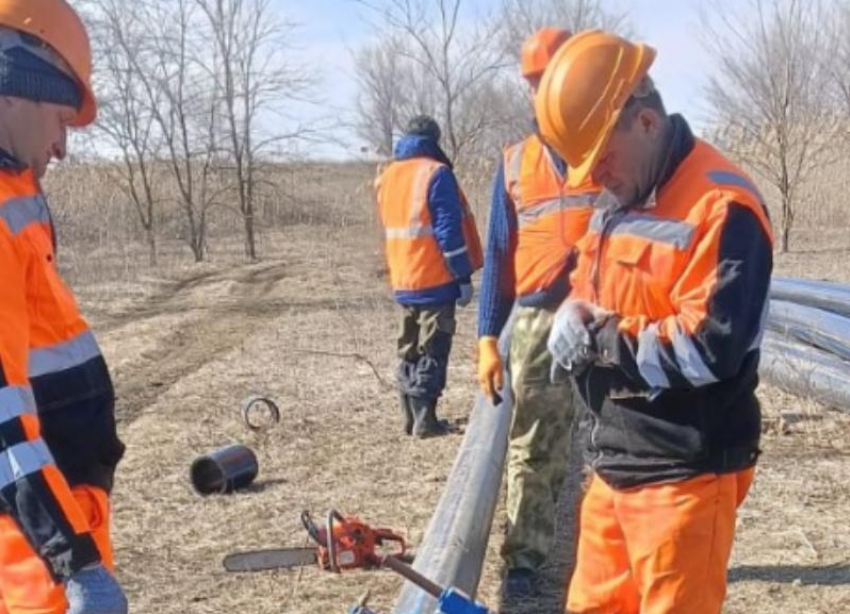 Крайводоканал начал капремонт подающего водовода в Кочубеевском округе