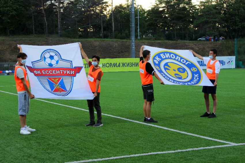 Футболисты клуба «Ессентуки» вернулись из Краснодарского края без очков 