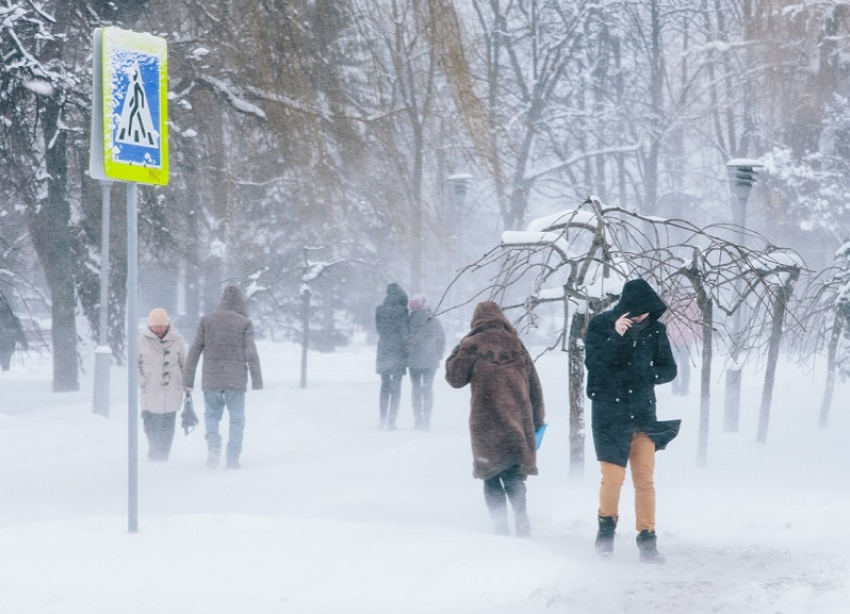 Снег и ветер накроют Ставрополье 25 ноября