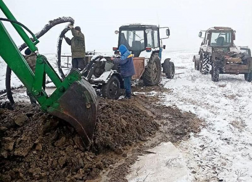 Положено начало большой модернизации магистрального водовода в Андроповском округе края