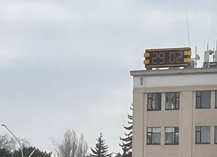 В Ставрополе зима не заканчивается