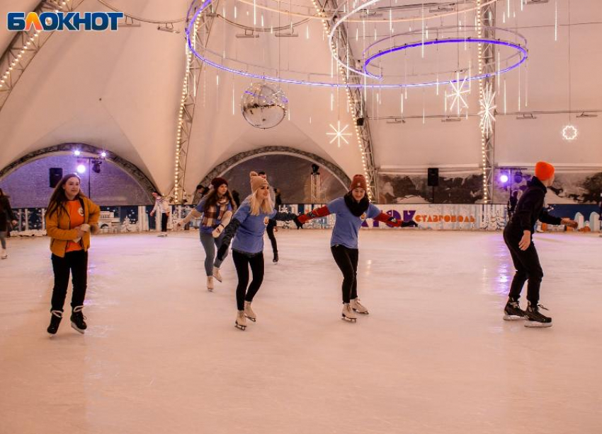 Ставропольские студенты поборолись на льду за зачеты по физкультуре