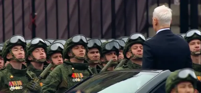 Ессентукский боец СВО принял участие в Параде Победы на Красной площади