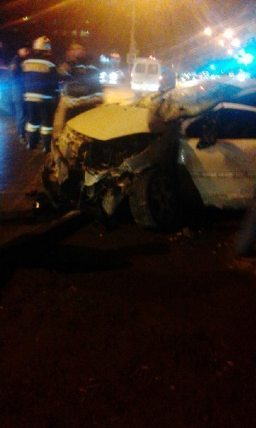 В Пятигорске на «несчастливой остановке» загорелся автомобиль