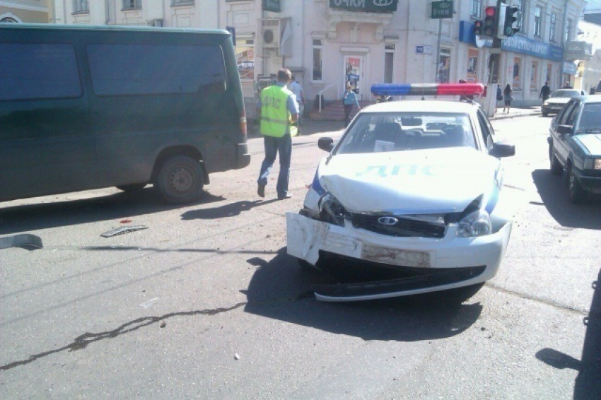 В Пятигорске водитель пытался сбежать от сотрудников ДПС после аварии