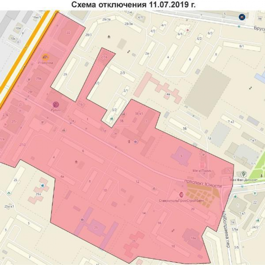 Северный район Ставрополя 11 июля будет без воды