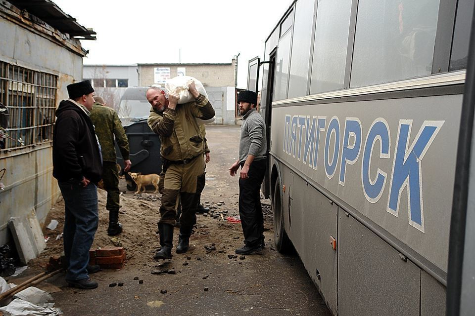Помощь пятигорских казаков доехала до Донбасса