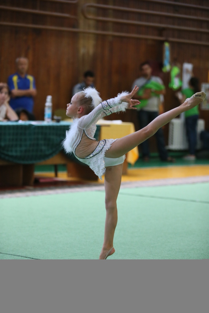 Анна Попова в начале спортивного пути